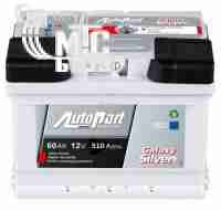 Аккумуляторы Аккумулятор AutoPart  6СТ-60 Аз Galaxy Silver  ARL060-GAS1 EN510 А 242x175x190мм